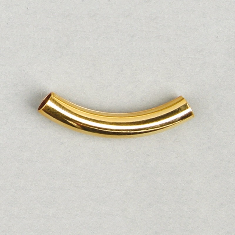 Tube courbé 5X30mm. Trou Ø 3mm