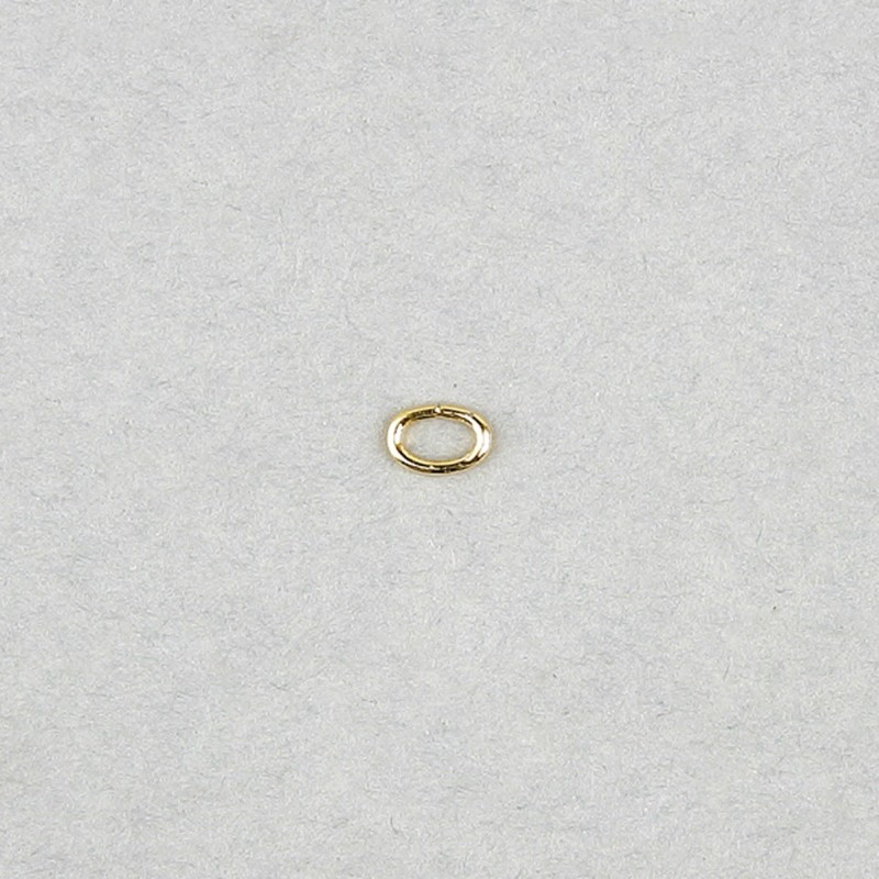 Anneau ouvert ovale 5x3,5xØ 0,8mm