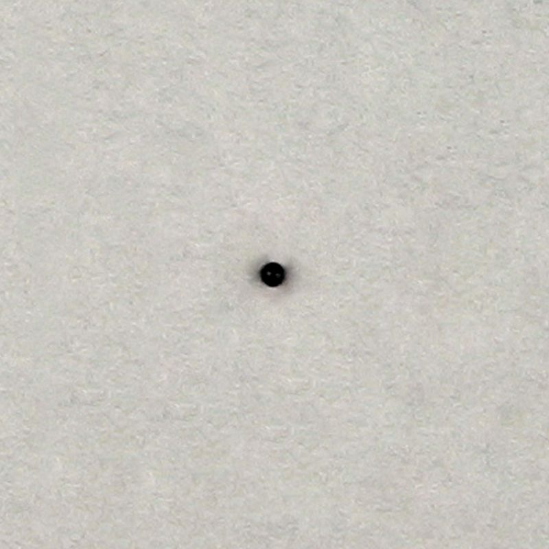 Bola plástico Ø 2mm color negro