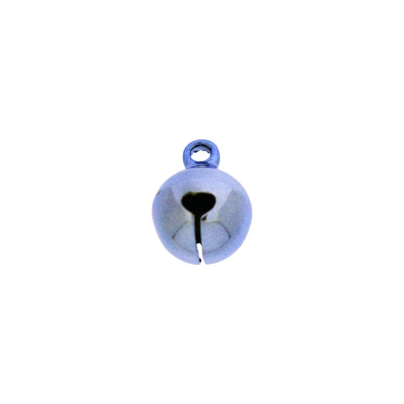 Jingle bell Ø 10mm blue colour nickel free