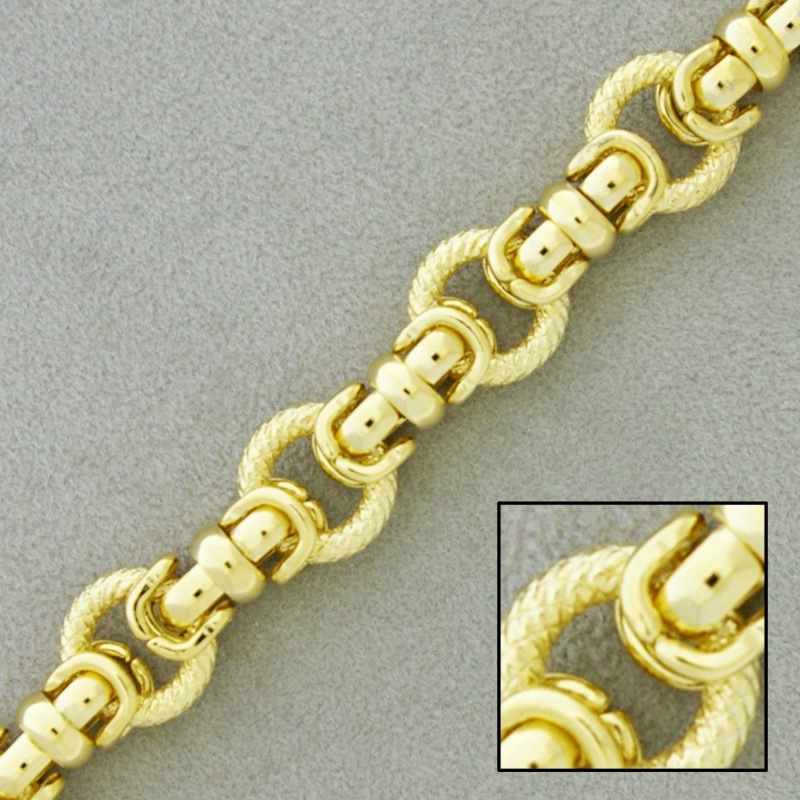 Chaîne en laiton largeur 12,2mm.