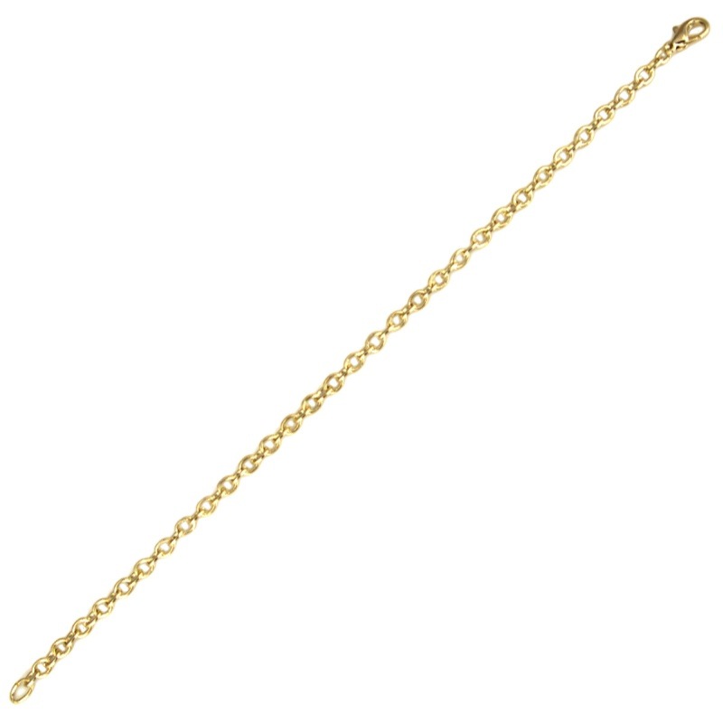 Pulsera 18cms hierro ancho 3,2mm