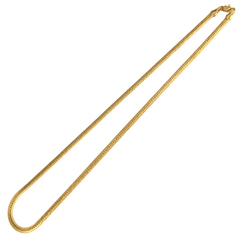 Gargantilla 45cms latón ancho 3,6mm