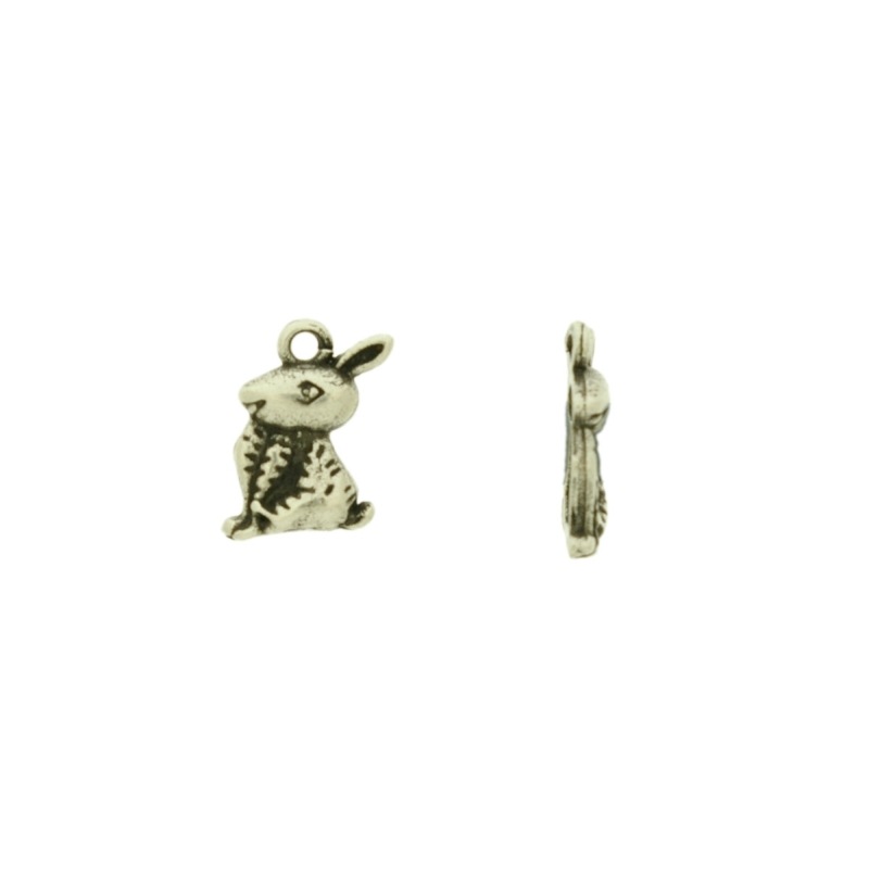 [129310000] Pendentif lapin 13x9,1mm