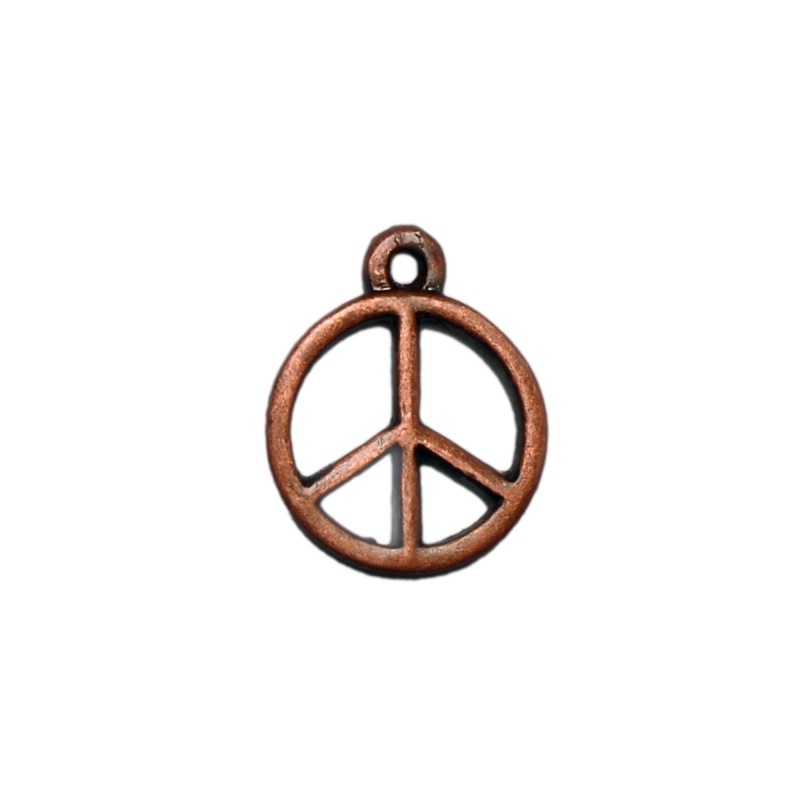 Peace pendant 19x16mm