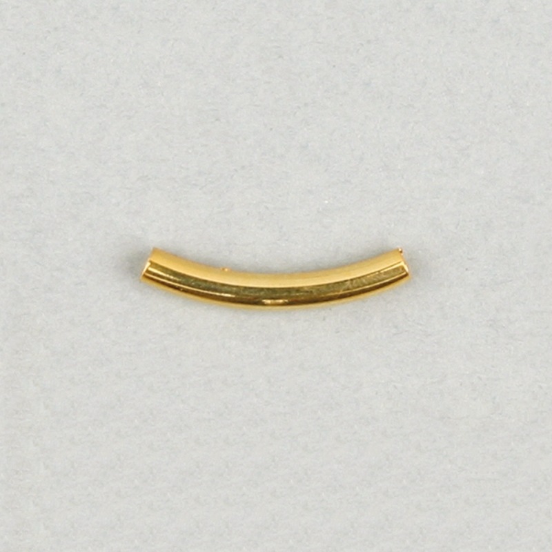 Tube courbé 3x22mm. Trou Ø 2mm