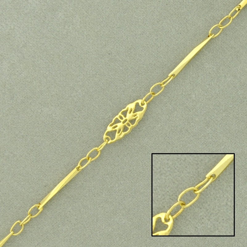 Brass chain width 4,1mm