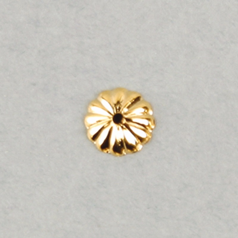 Coupelle diam. 7,5mm. Trou diam. 1mm