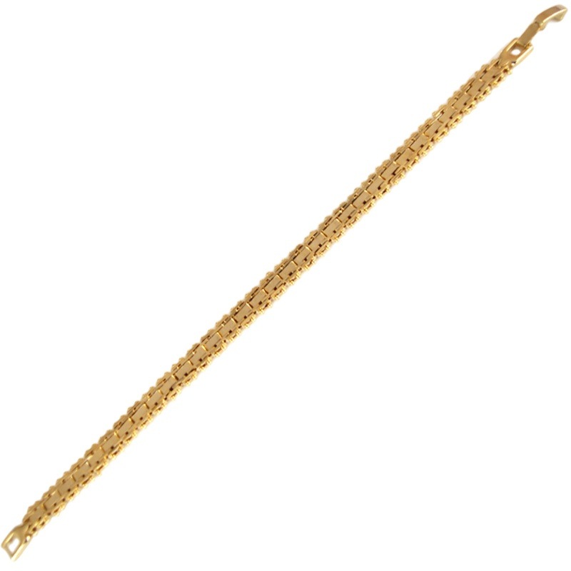 Bracelet 18cms laiton largeur 7,8mm