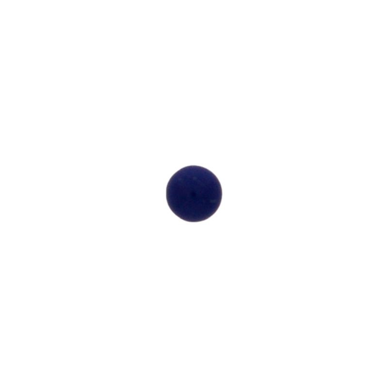 Cabochon stone Ø4mm flat base lapis lazuli colour