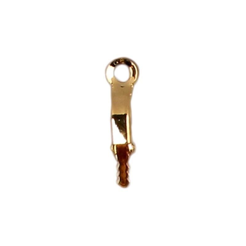 Earclip with teeth base 20x6mm for creole earring