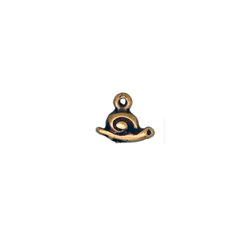 Colgante caracol 9x11mm