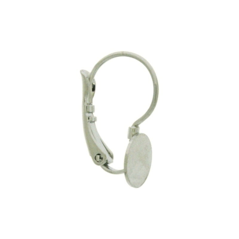 [911600800] Earclip 18x14mm with cup Ø8mm