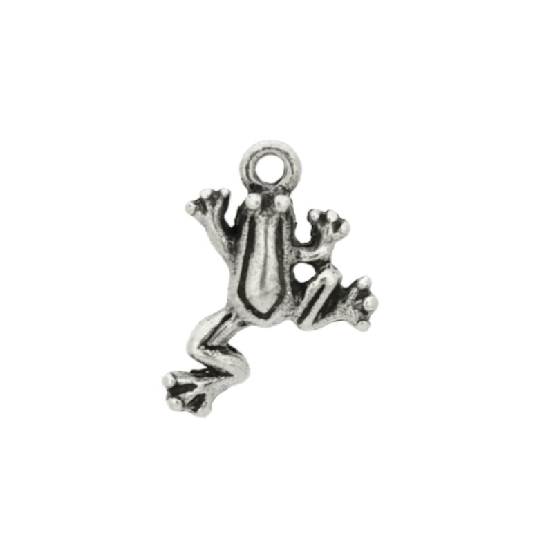 Frog pendant 18x15mm