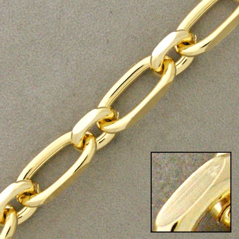 Anchor brass chain width 11mm