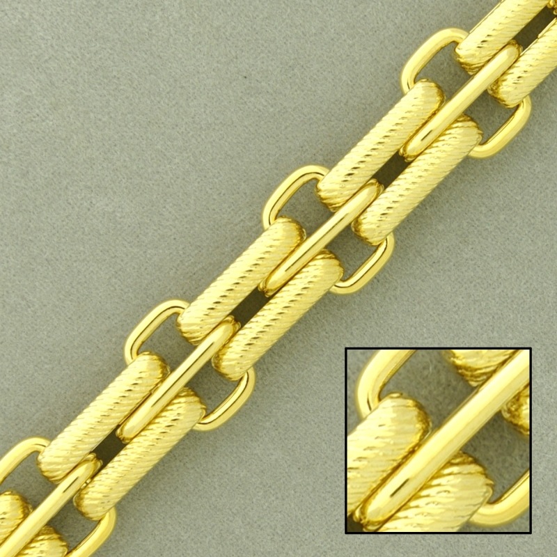 Brass chain width 12,8mm