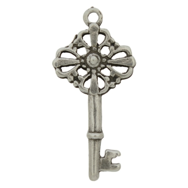 [129180000] Pendentif clef 40x19mm