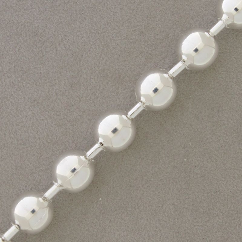 Ball brass chain width Ø 8,3mm