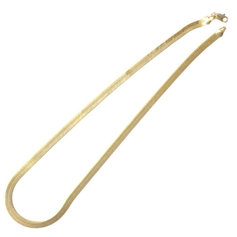 Gargantilla 45cms de latón ancho 5,7mm