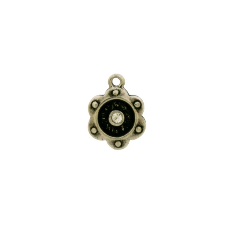 [113660000] Pendentif Ø 12mm avec cavité pour strass