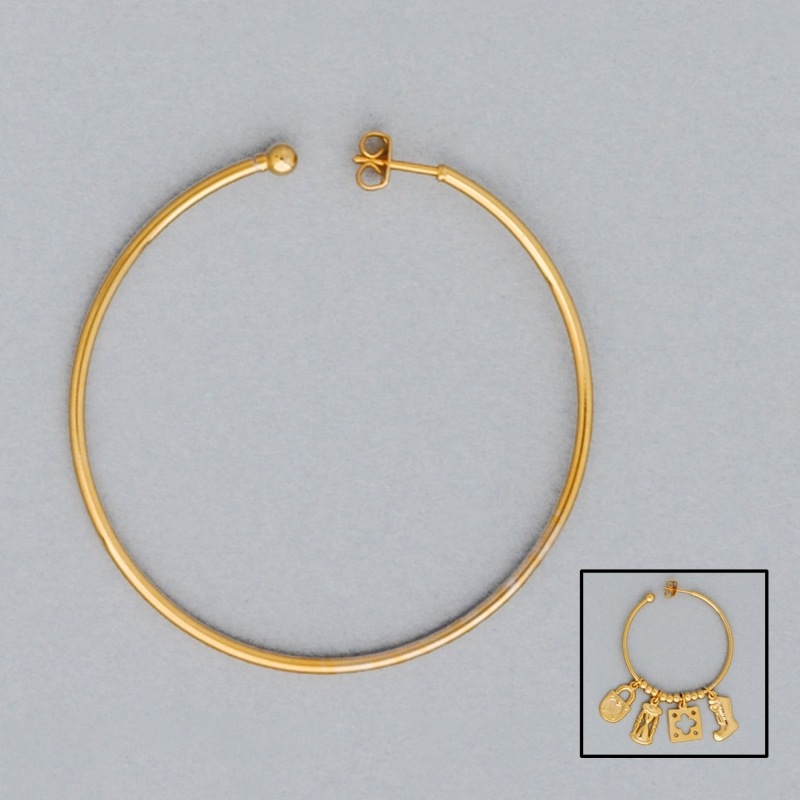 Créole earring Ø60mm