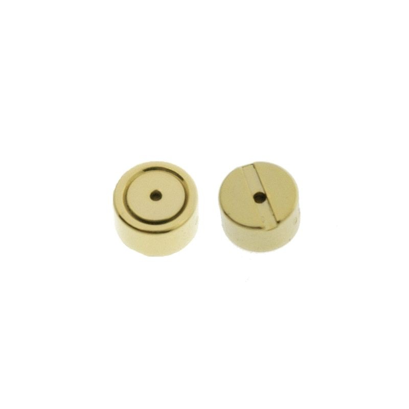 [117803100] Earring clutch gold plated to Ø0,9mm earring post