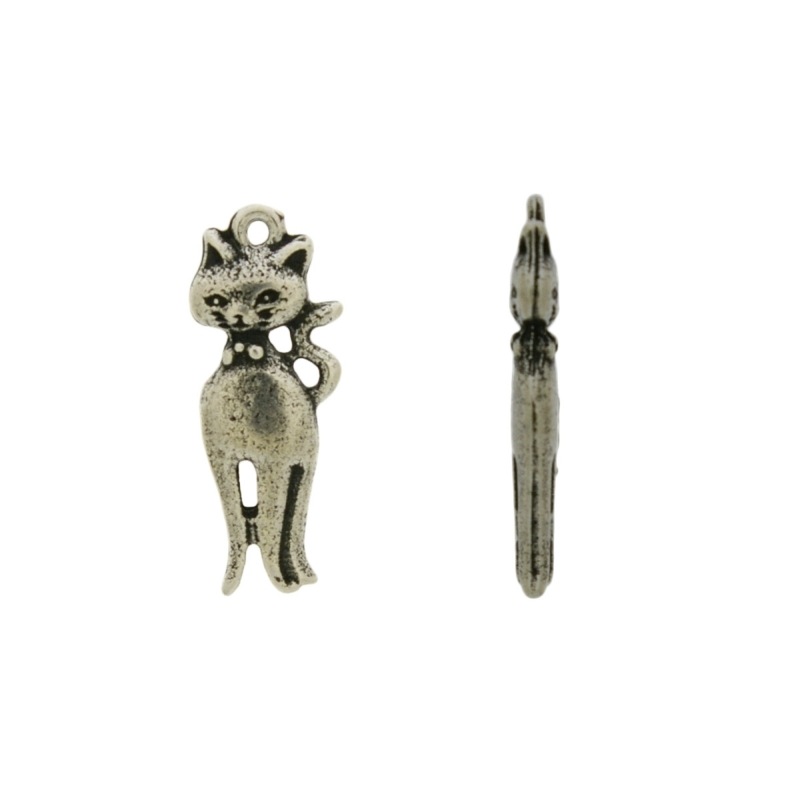 [120540000] Cat pendant 25x9mm