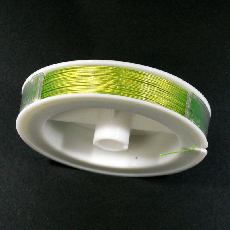 Cà¢ble en acier Ø 0,45mm vert