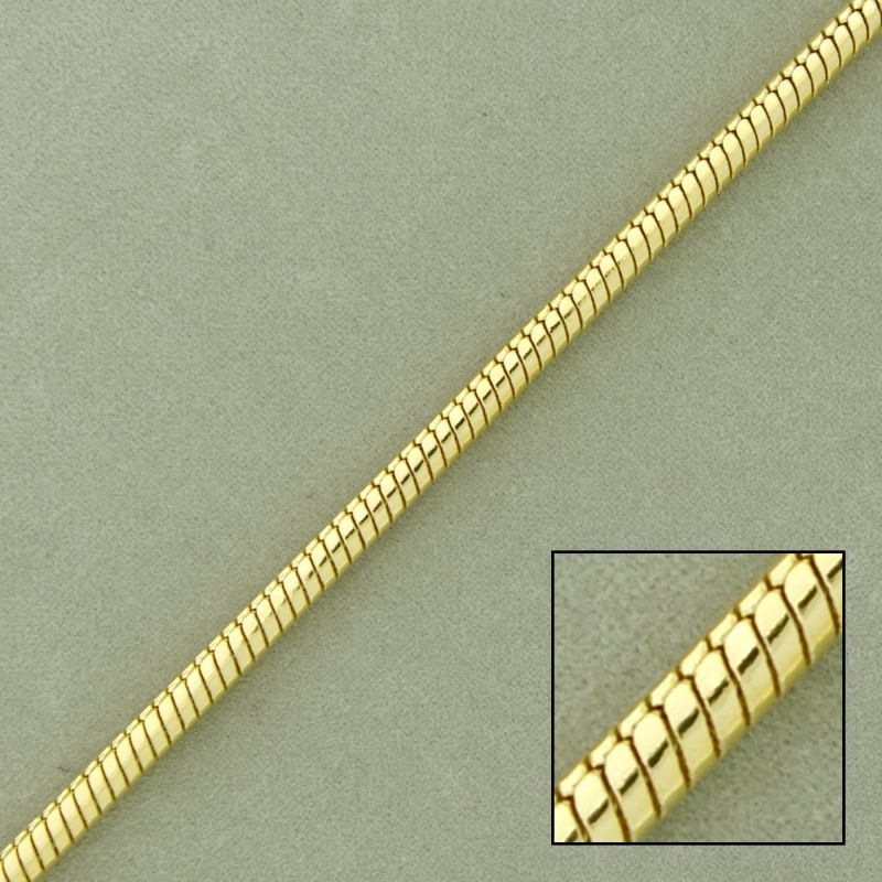 Sanke brass chain Ø2,6mm