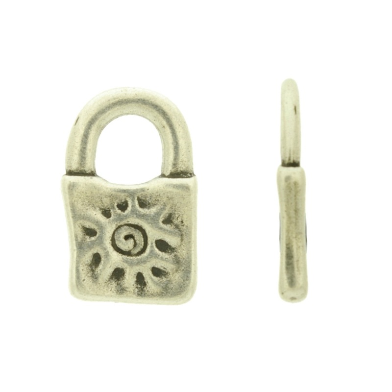 Colgante candado 24x15mm