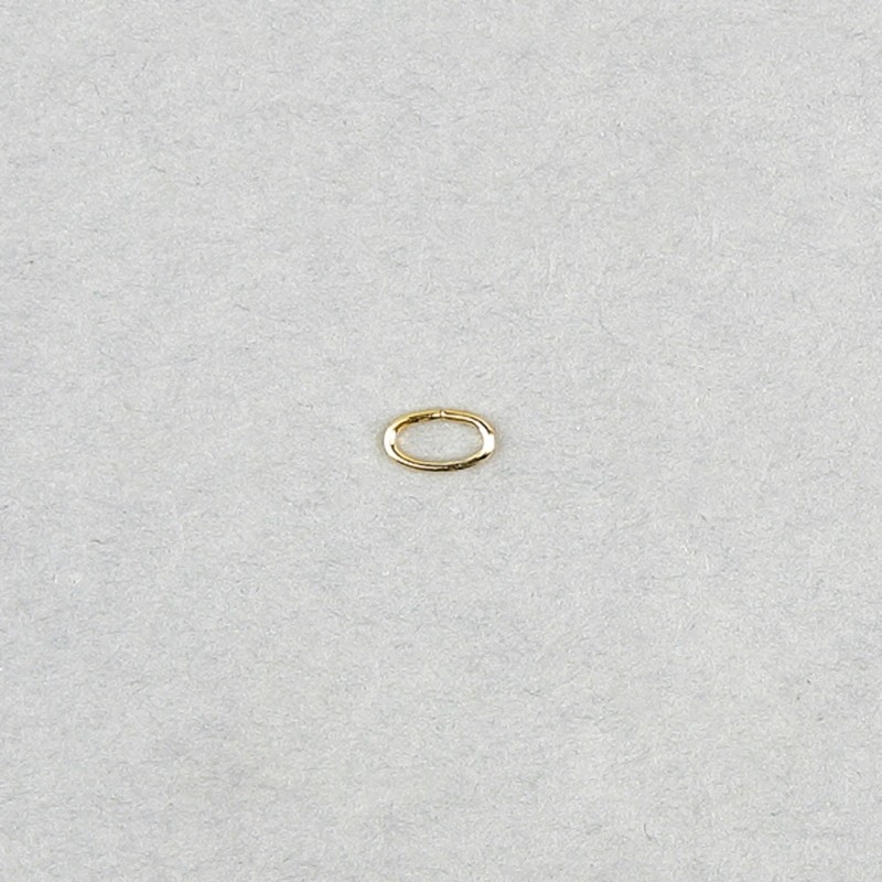 Jumpring oval open 5,5x3,2xØ 0,6mm