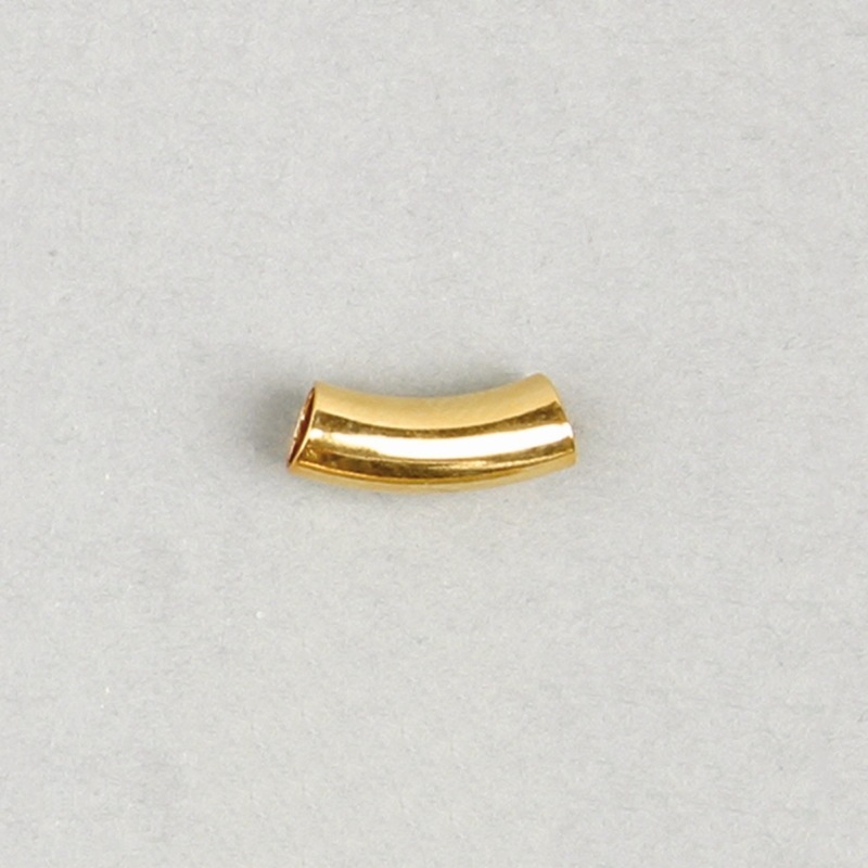 Curved tube 5x15mm. Hole Ø 3mm