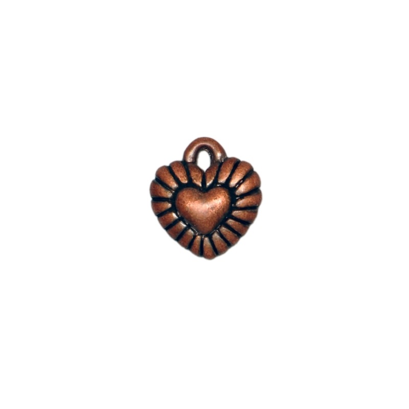 Heart pendant 13x12mm