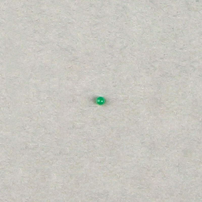 Bola plástico Ø 1,5mm color crisopas