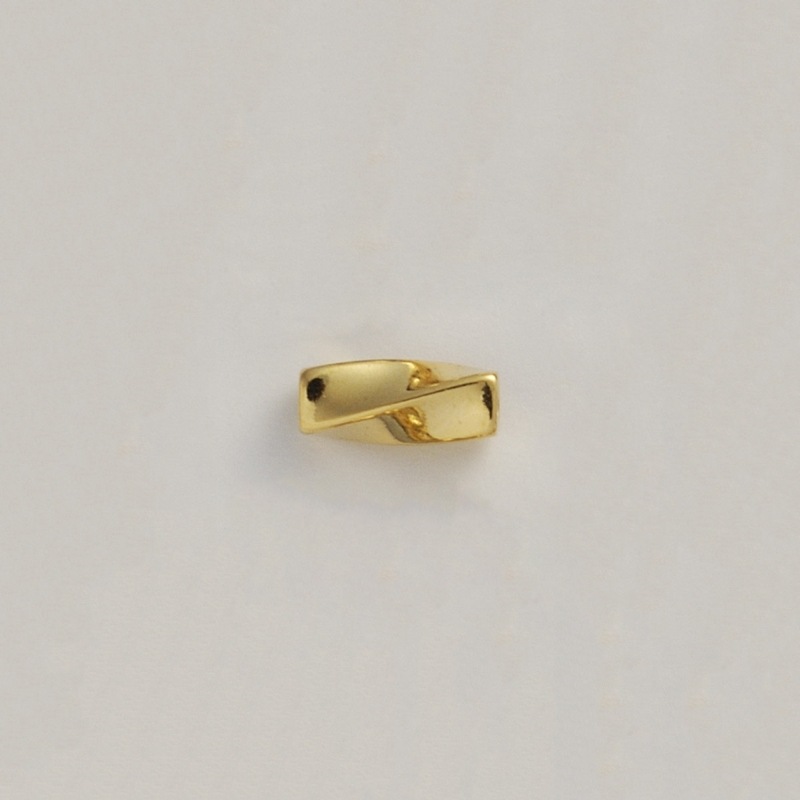 Entrepieza 3x9mm. Agujero Ø 1,5mm