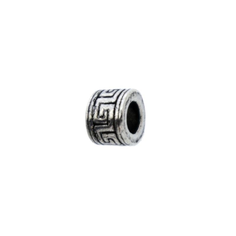 [126640000] Metal bead 7,5x6mm. Hole Ø 4mm