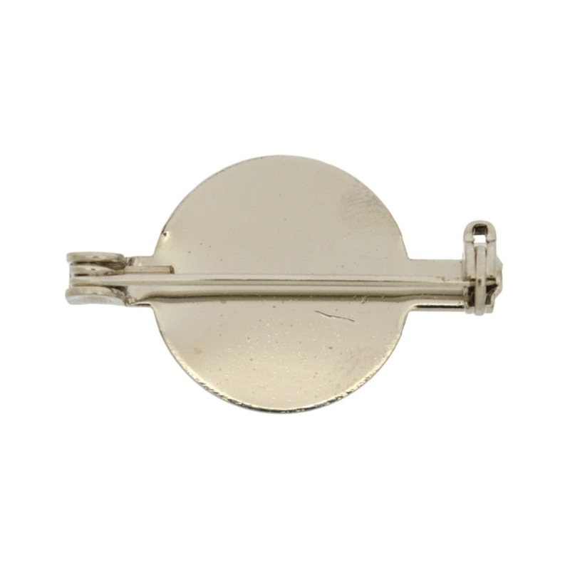 Bar pin round 26,5mm safety clasp