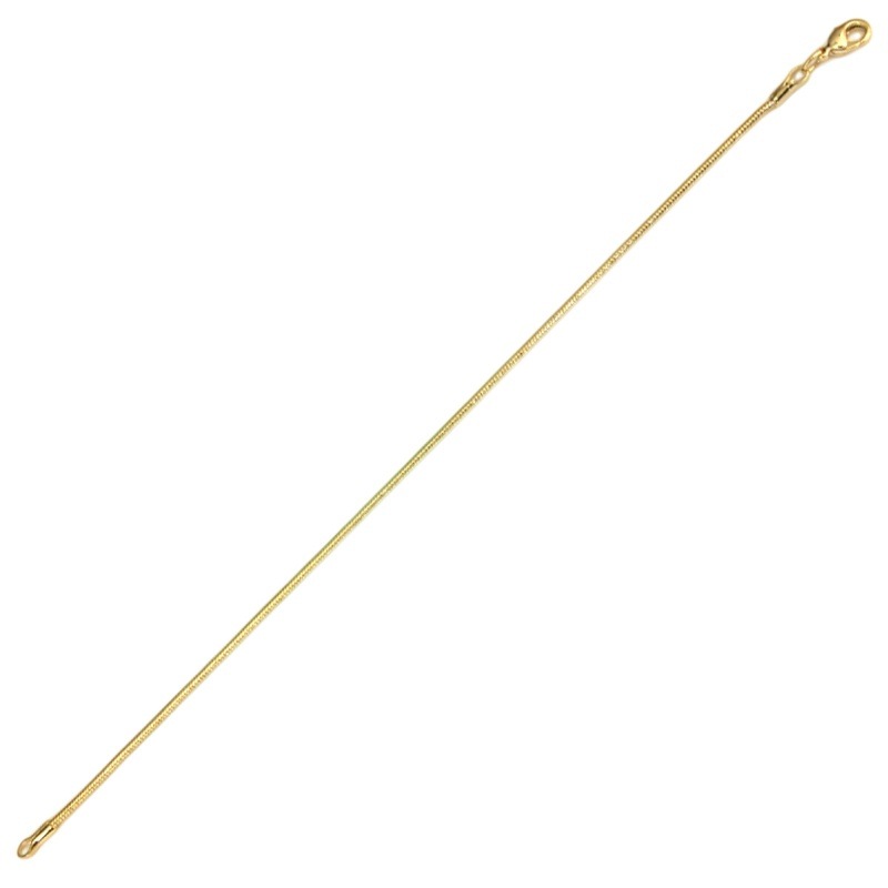 Pulsera 18,5cms latón Ø 1,4mm