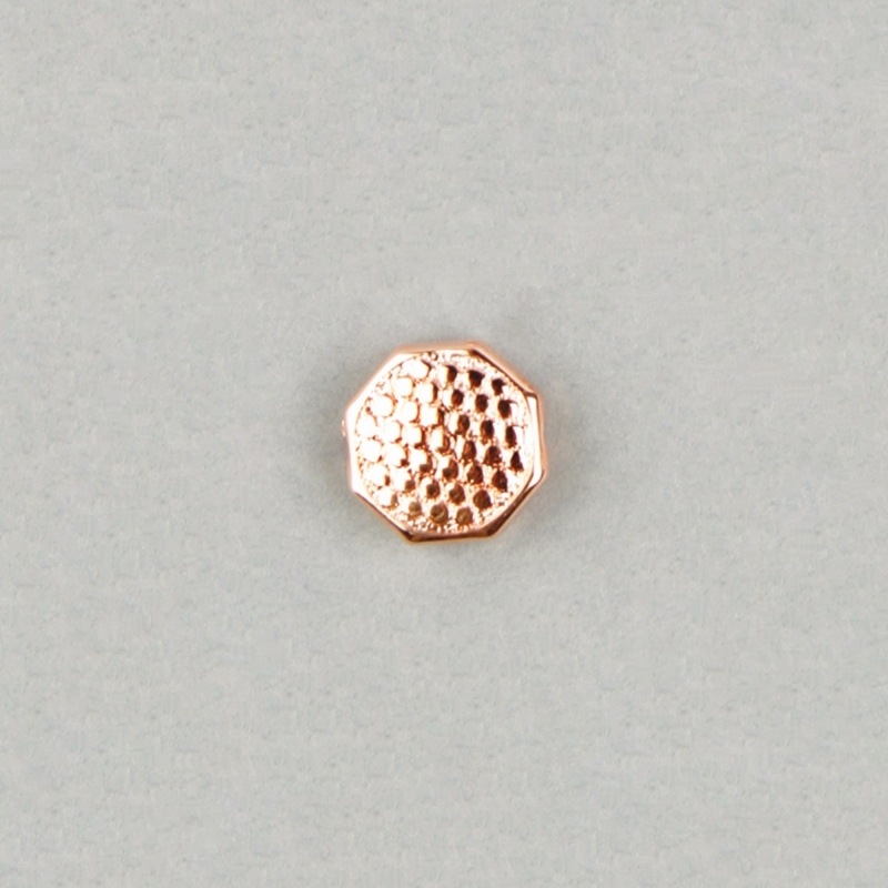 [111240000] Metallize bead Ø 12mm. Hole Ø 1mm