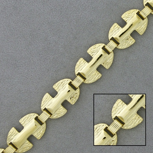 Brass chain width 12mm