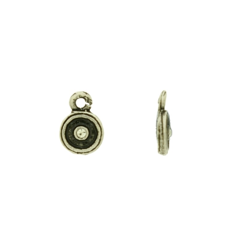 Pendant 10x7mm to strass PP10