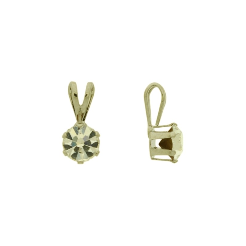 Colgante 14x6mm con garras para símil SS30