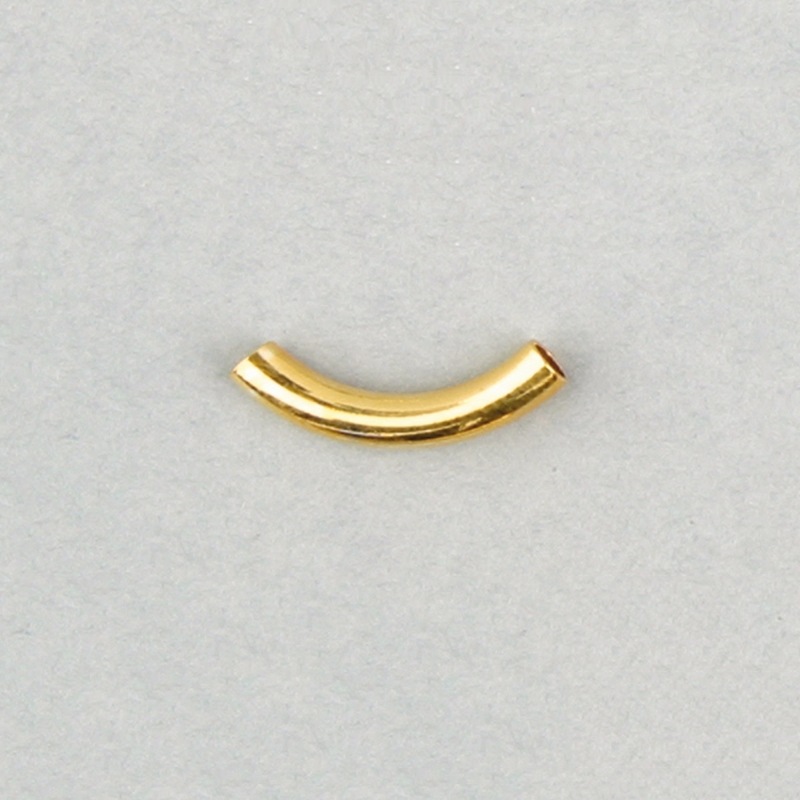 Tube courbé 3,2x19mm. Trou Ø 2mm