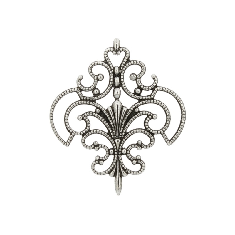[121300000] Élément fleur-de-lys 35x31mm