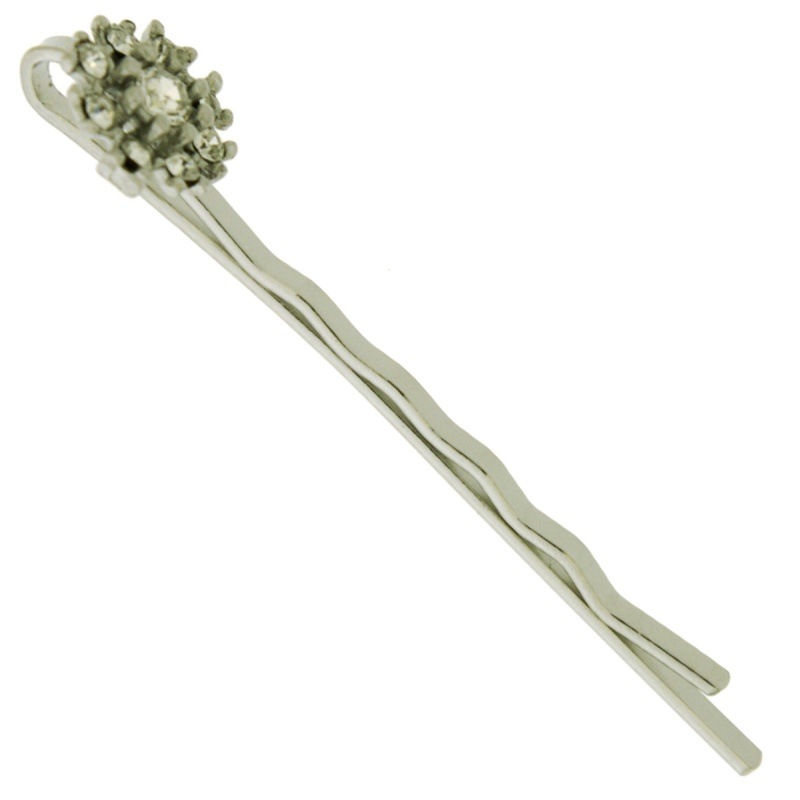 Pasador pelo 55x2mm con adorno Ø11mm y 8 similes PP14 y 1 PP29