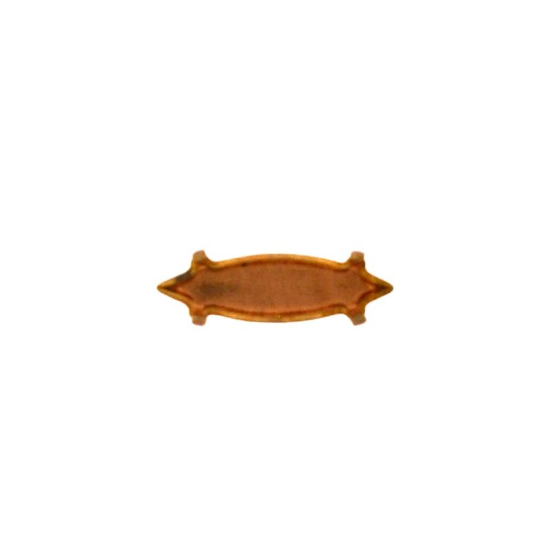 Montura navette 10x3mm con garras