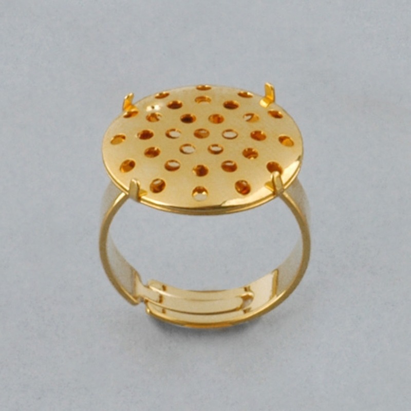 Anillo regulable con disco y regadera Ø 18 mm
