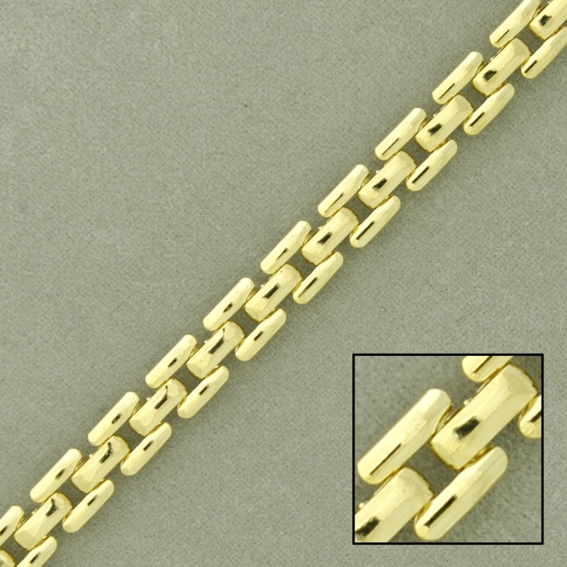 [522490000] Cadena de latón cartier ancho 5,5mm