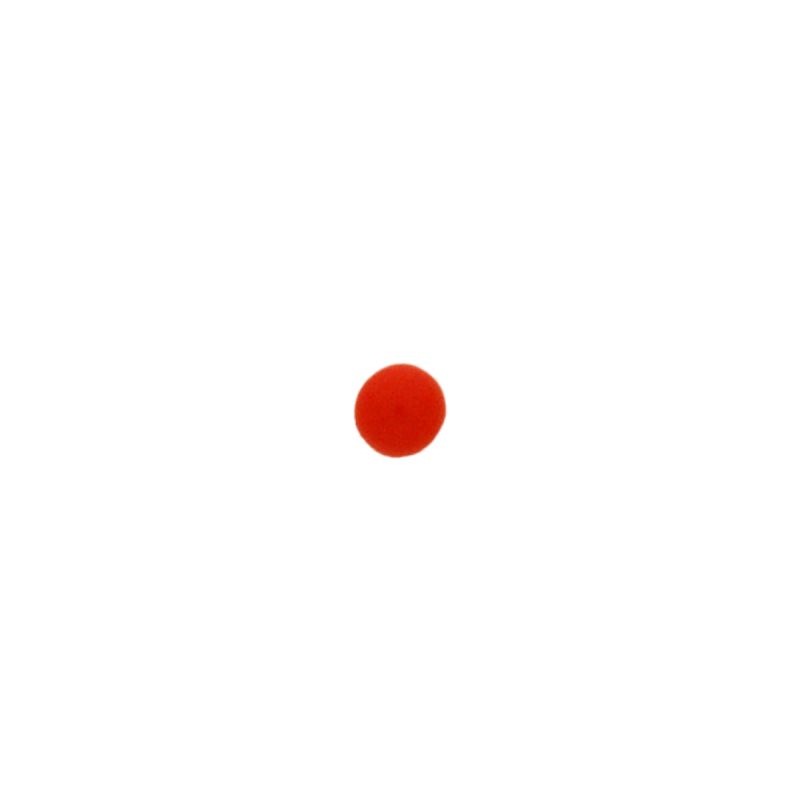 Pierre cabochon Ø3mm base plate couleur corail