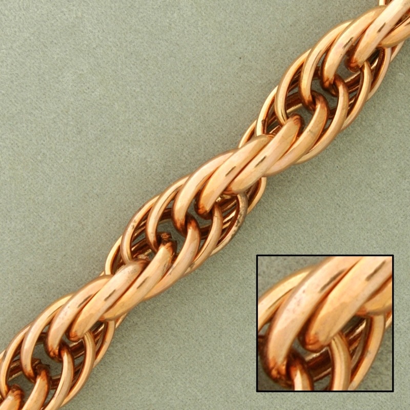 Cadena de hierro cordón ancho 10mm